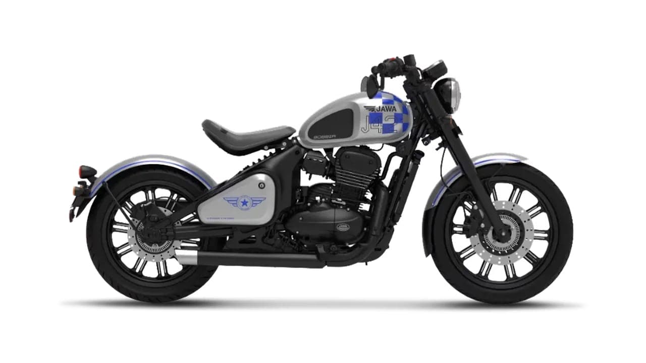 Jawa 42 Bobber all star right side view