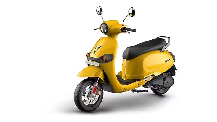 Joy e-bike Mihos left front three-quarter view