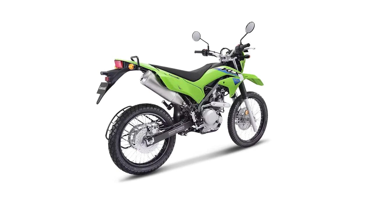 Kawasaki KLX230 S right rear three-quarter view