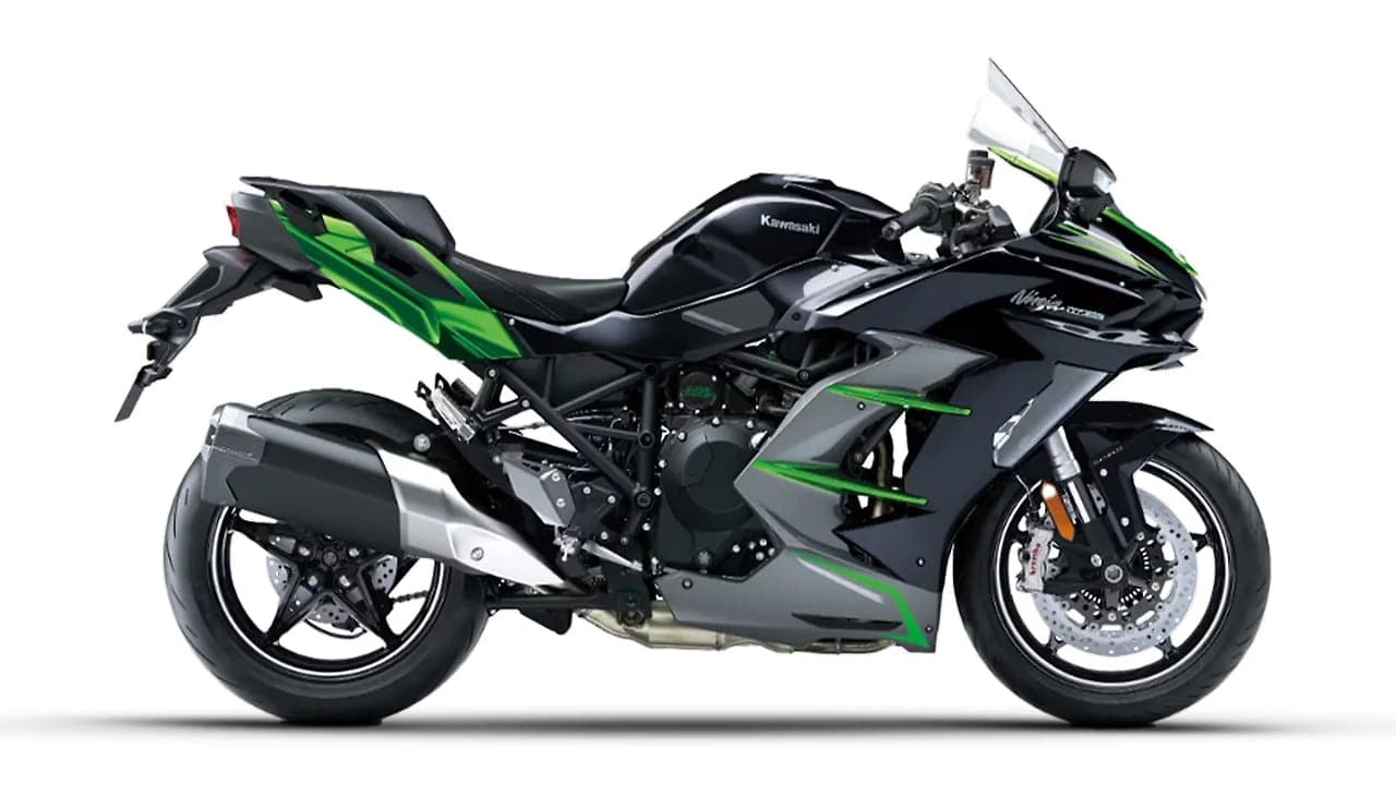 Kawasaki Ninja H2 SX SE right side view