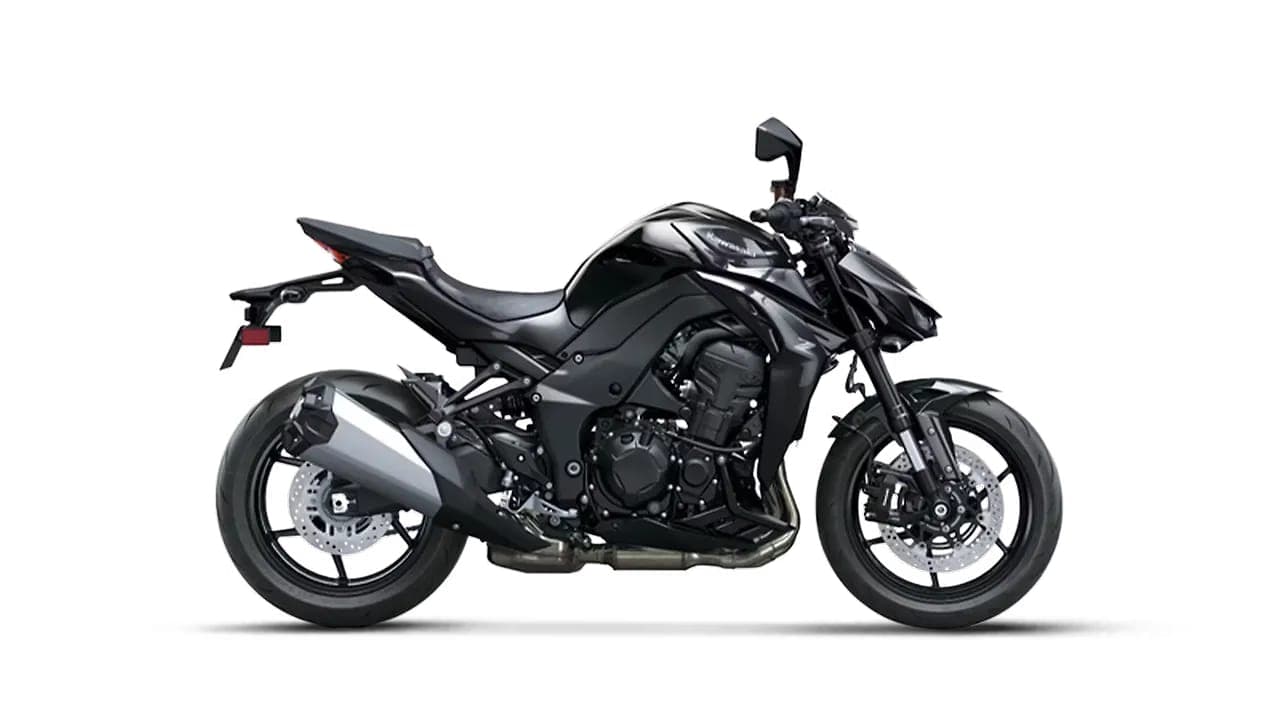 Kawasaki Z1100 right side view