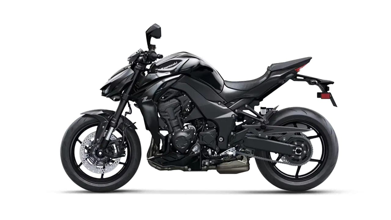 Kawasaki Z1100 left side view
