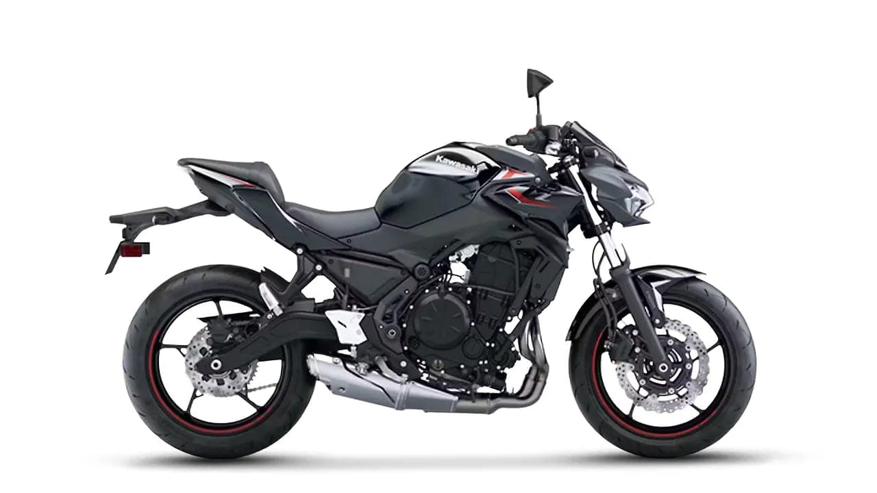 Kawasaki Z650 right side view