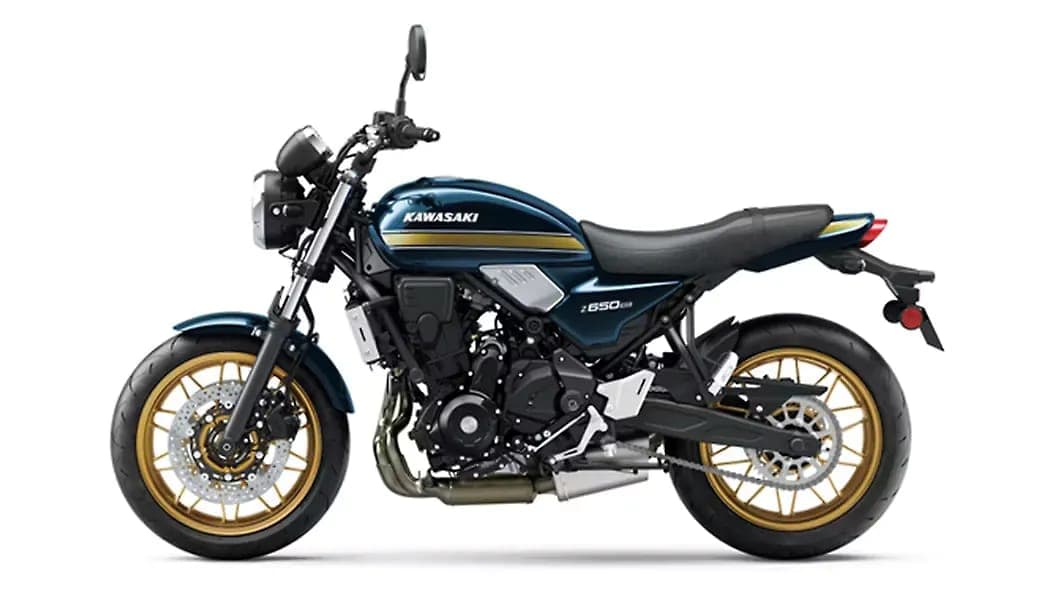 Kawasaki Z650RS left side view