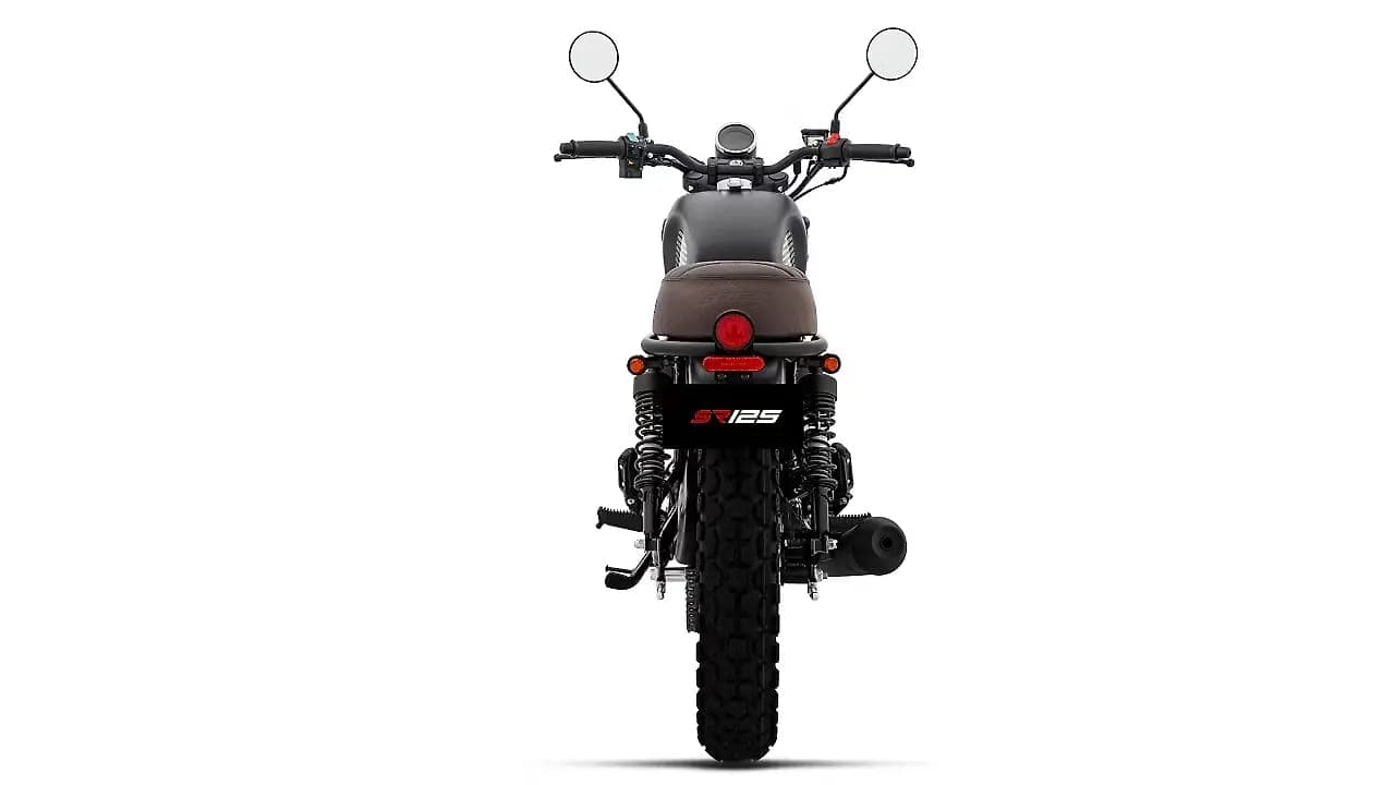 Keeway SR125 rear view