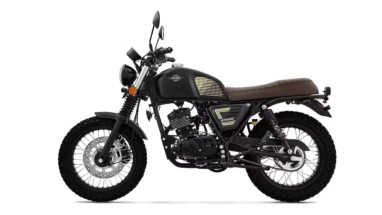Keeway SR125 left side view