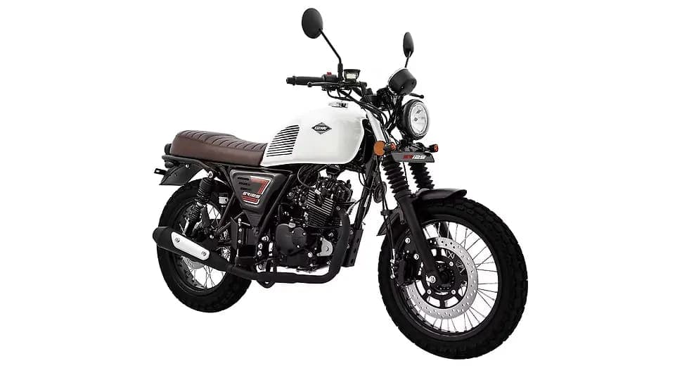 Keeway SR125 in Glossy White
