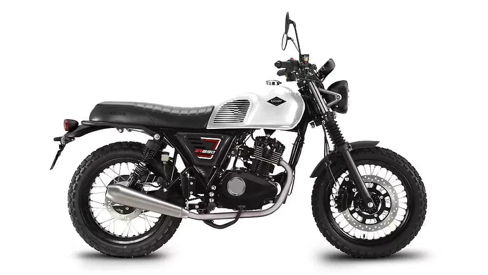 Keeway SR250 right side view