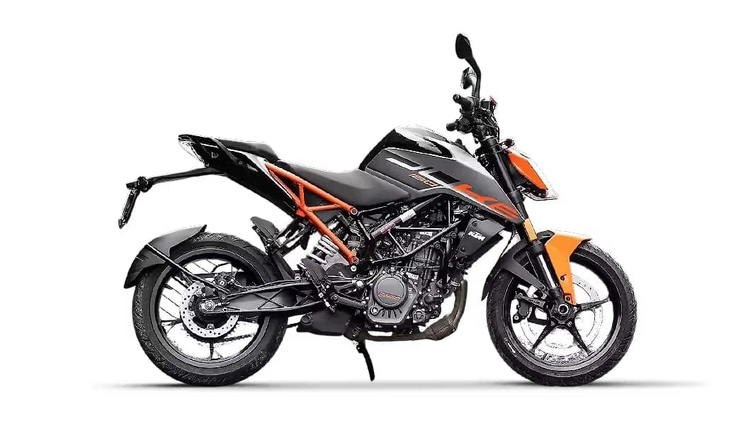 KTM 160 Duke right side view