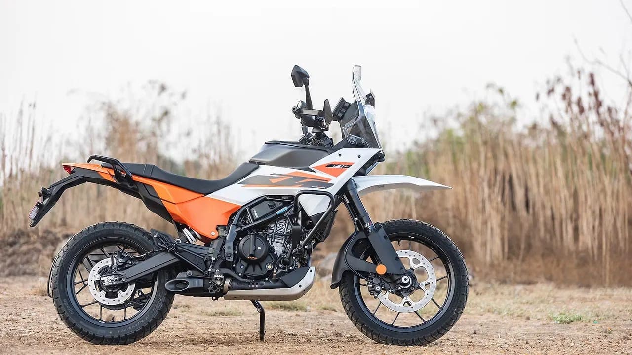 KTM 390 Adventure right side view