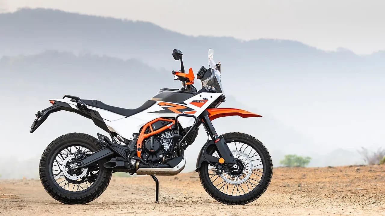 KTM 390 Adventure R right side view