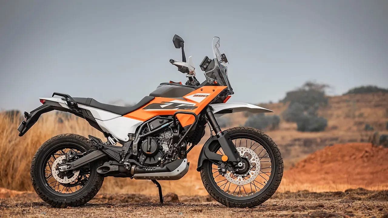 KTM 390 Adventure S right side view
