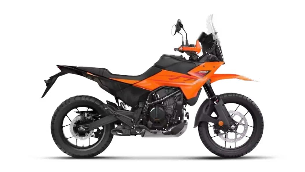 KTM 390 Adventure X right side view
