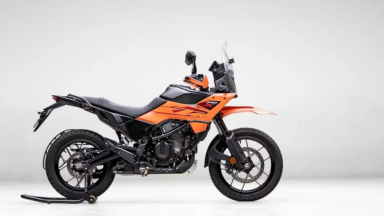 KTM 390 Adventure X right side view