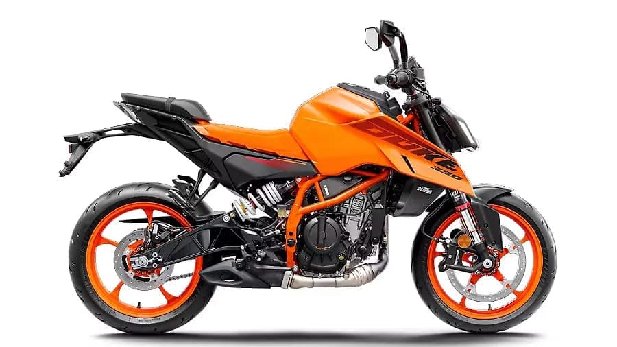 KTM 390 Duke R right side view