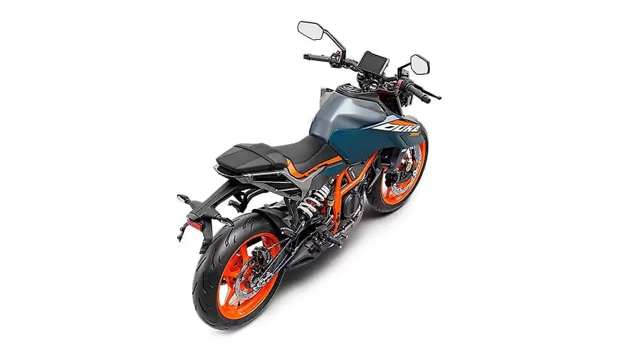 KTM 390 Duke R right rear three-quarter view