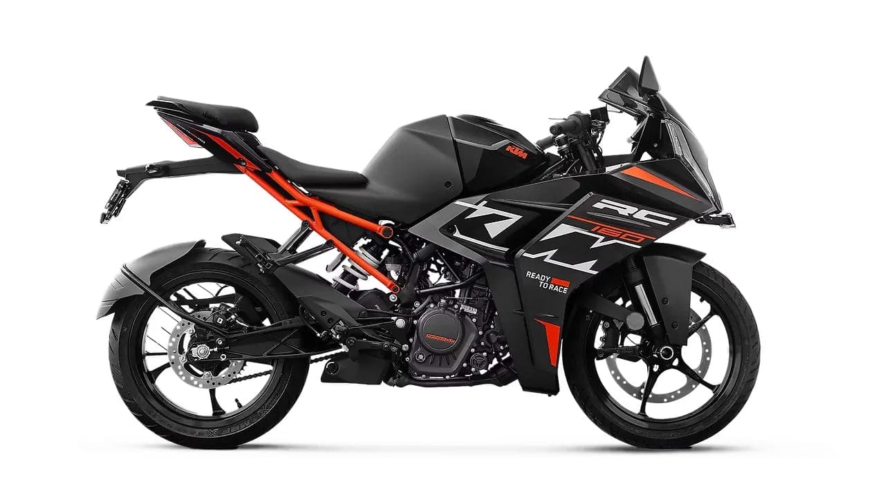 KTM RC 160 right side view
