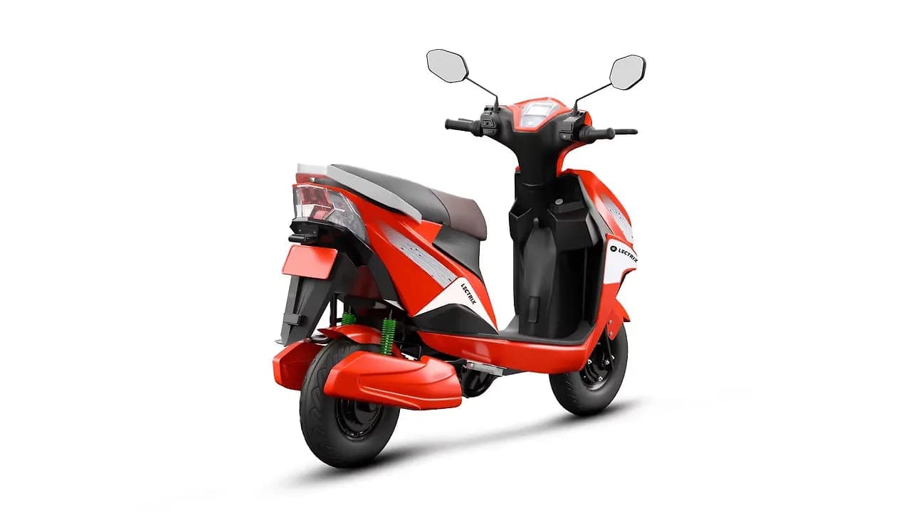 Lectrix LXS 3.0 right rear three-quarter view