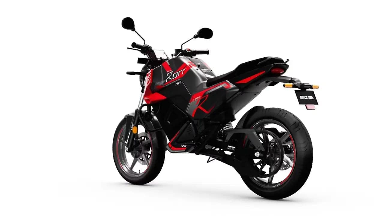 Oben Electric Rorr EZ Sigma left rear three-quarter view