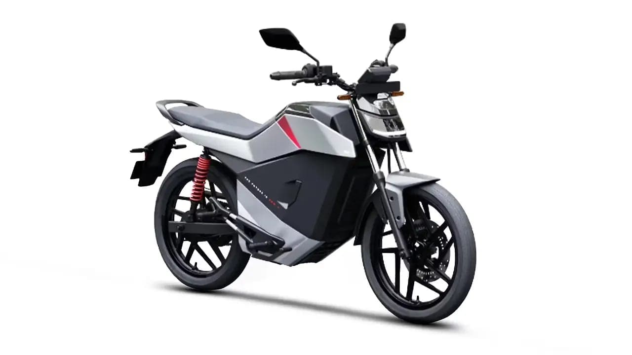 Ola Electric Roadster X right front three-quarter view