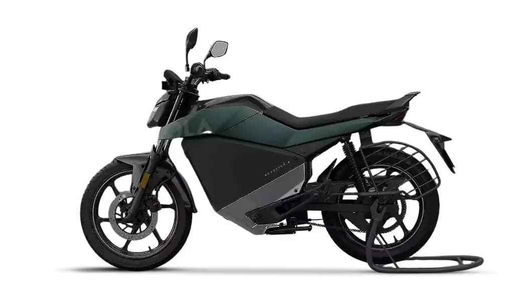 Ola Electric Roadster X Plus left side view