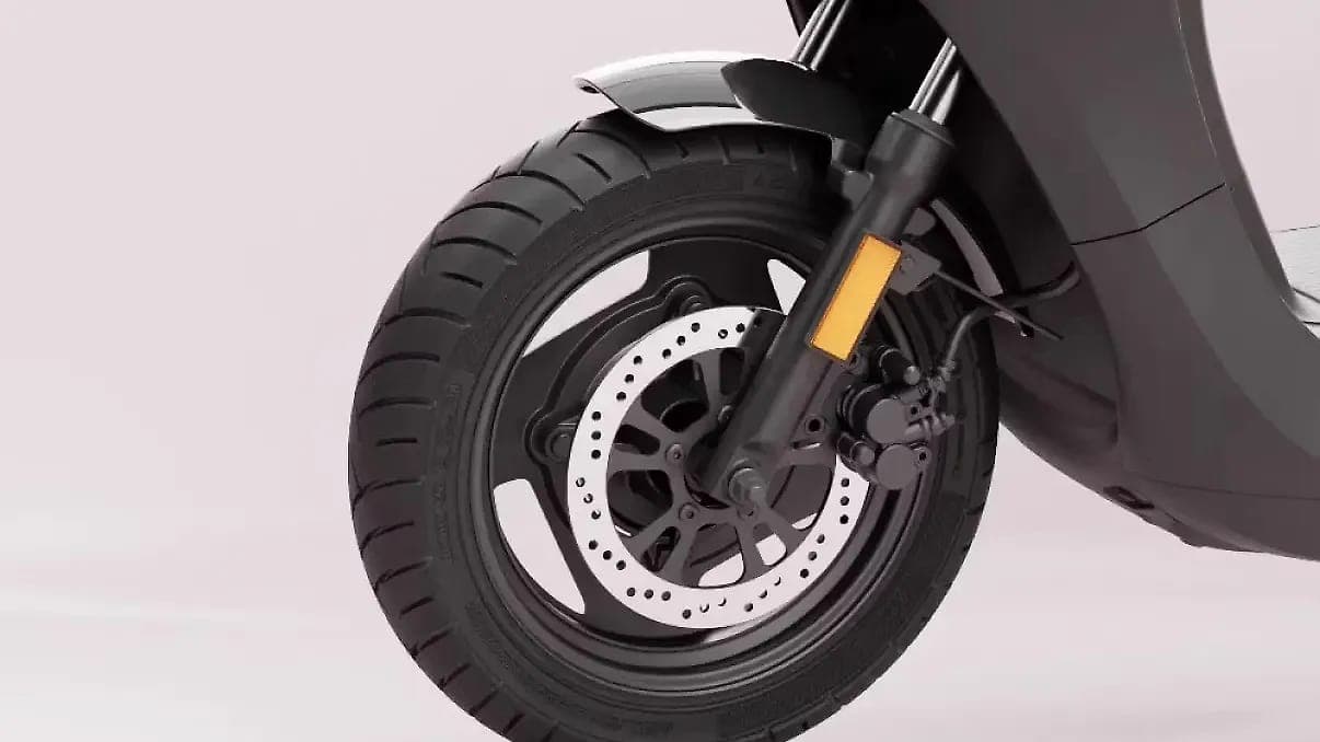 Ola Electric S1 X front wheel view