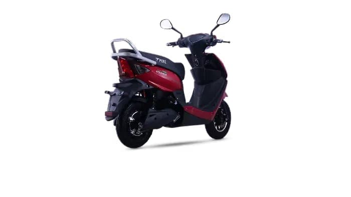 Pure EV ETrance Neo right rear three-quarter view