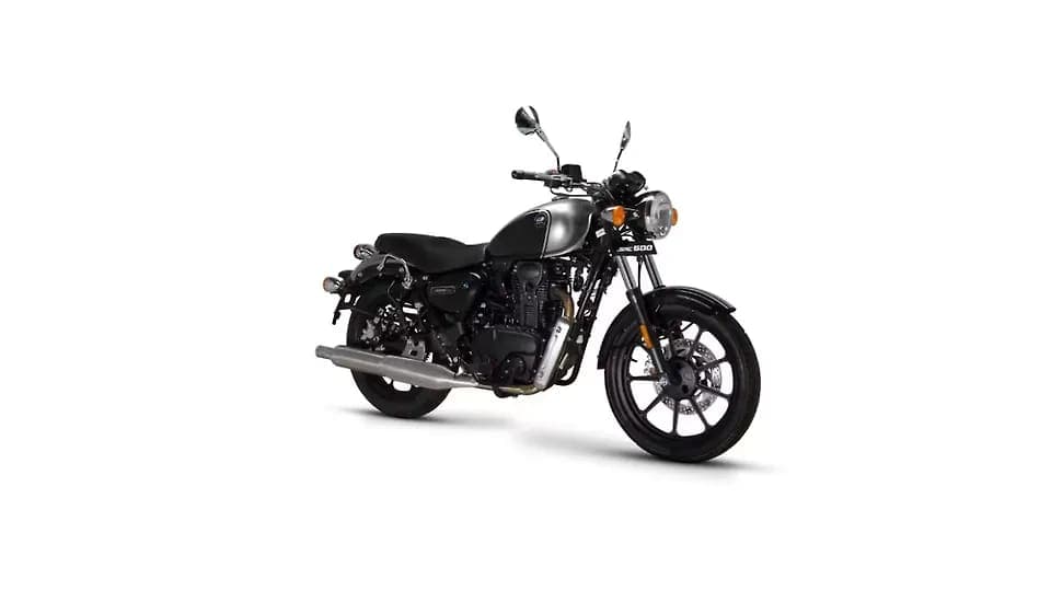 QJ Motor SRC 500 in Silver Black