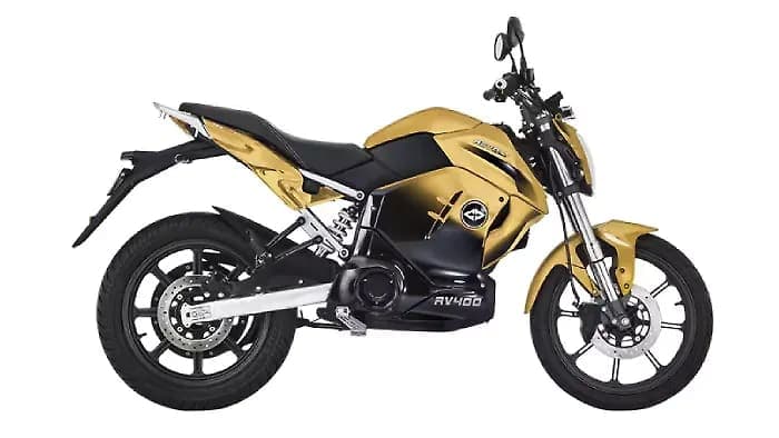 Revolt RV400 in Lightning Yellow
