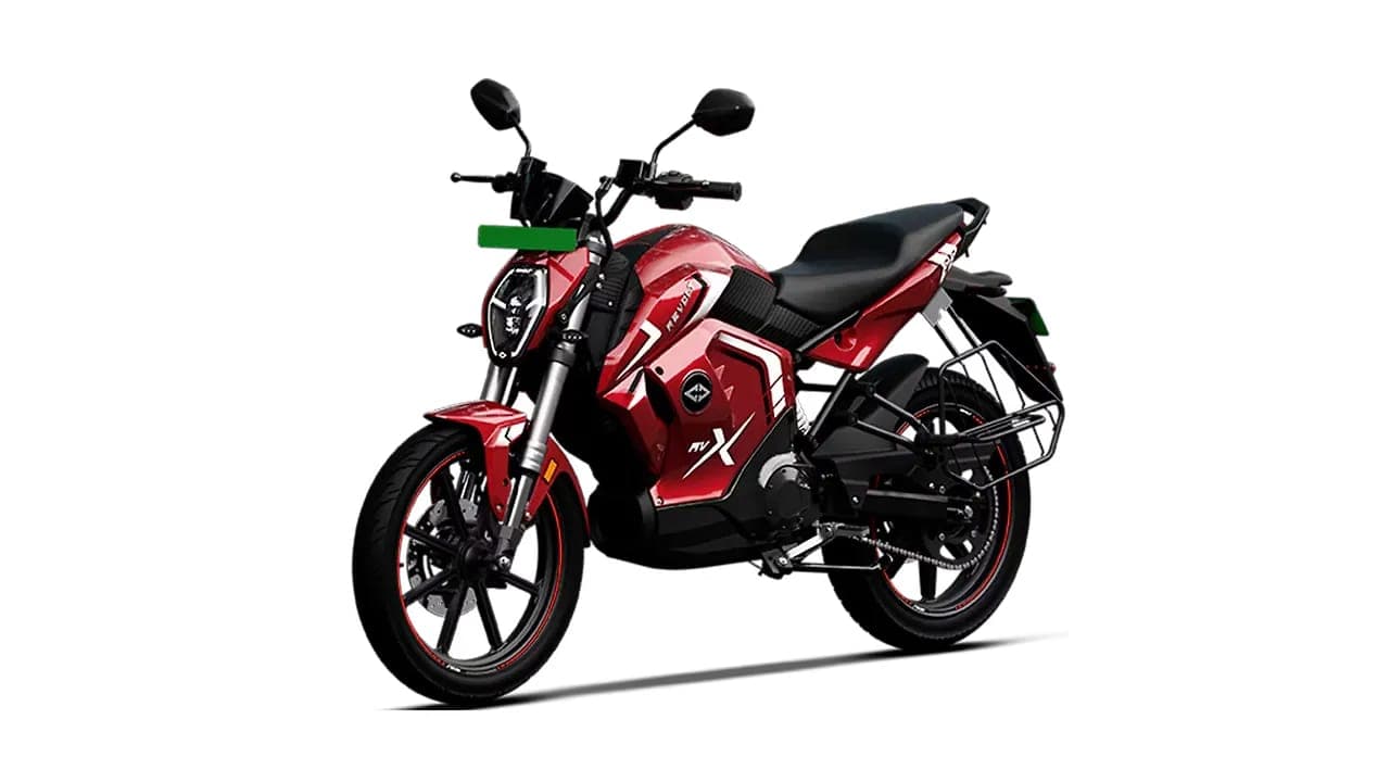 Revolt RVX left front three-quarter view