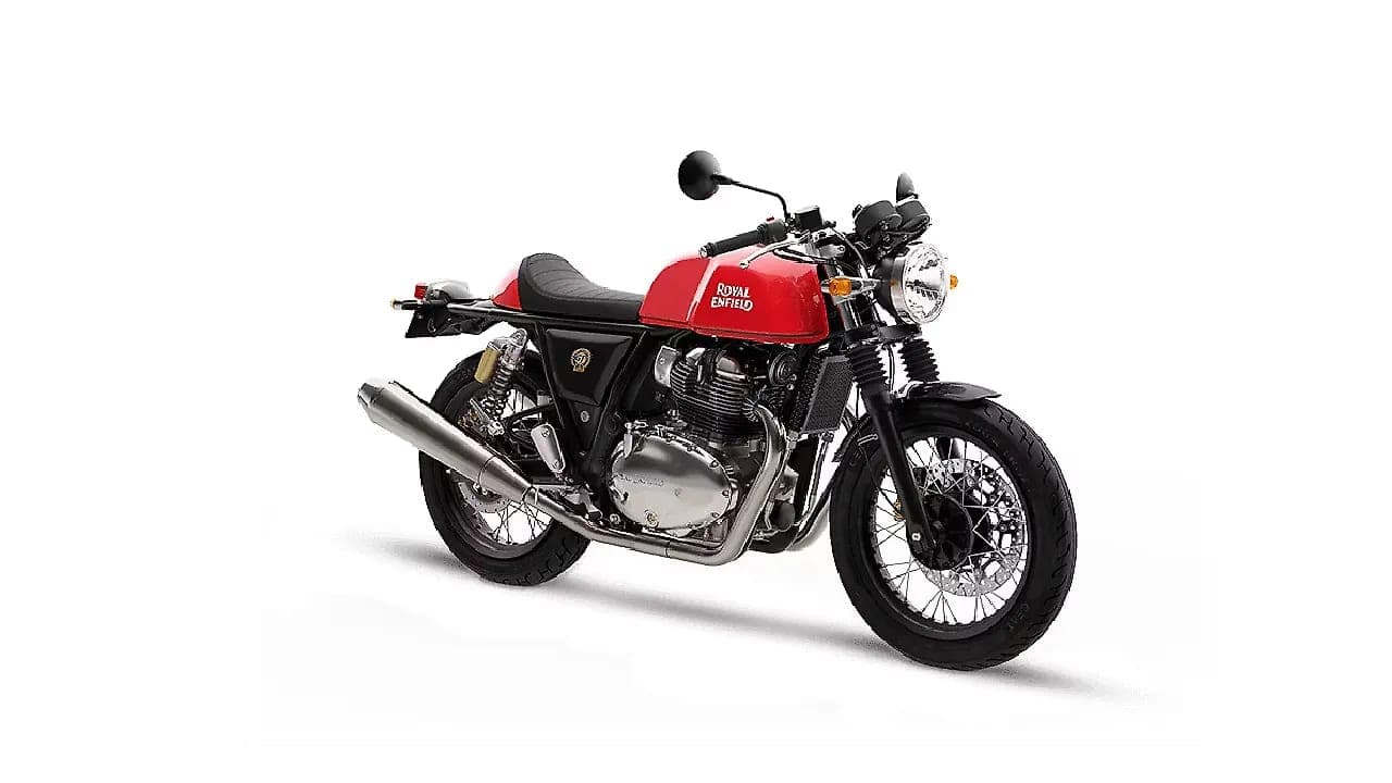 Royal Enfield Continental GT 650 right front three-quarter view