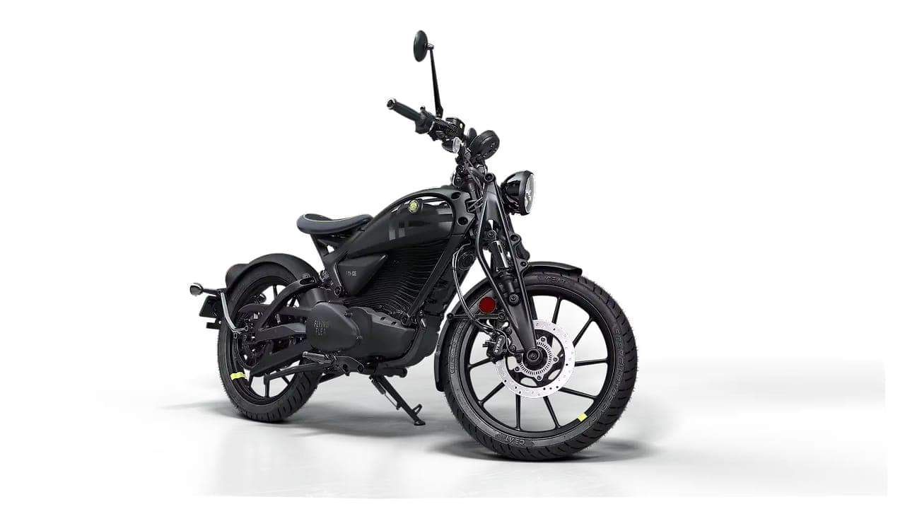 Royal Enfield Flying Flea C6 right front three-quarter view