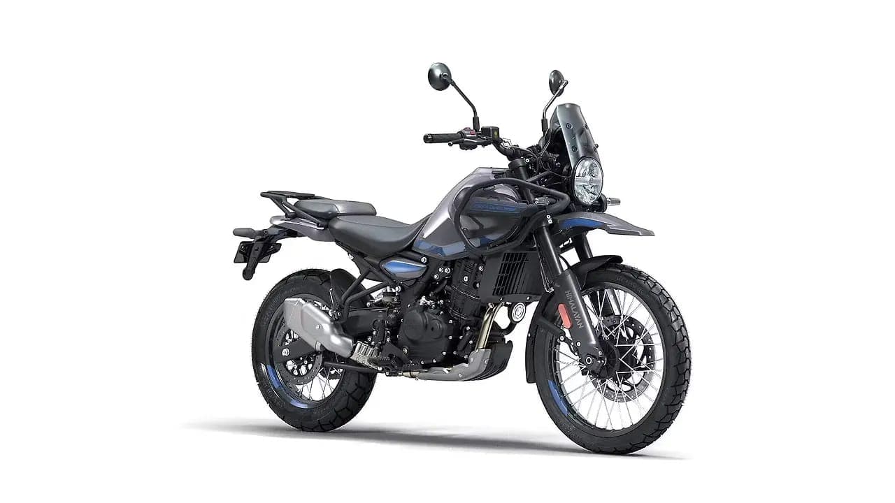 Royal Enfield Himalayan 450 right front three-quarter view