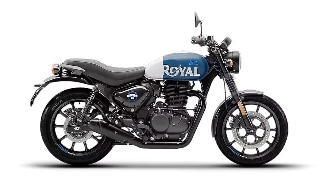 Royal Enfield Hunter 350 right side view