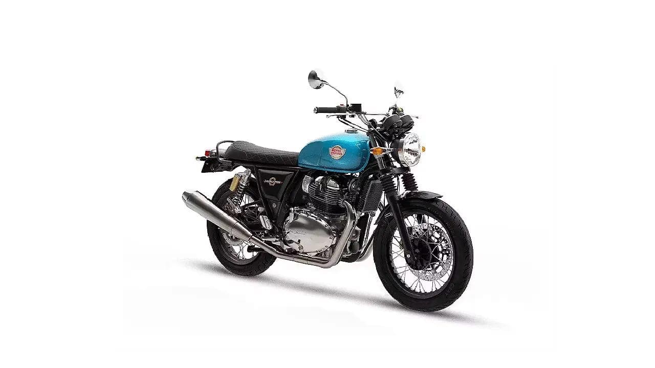 Royal Enfield Interceptor 650 right front three-quarter view