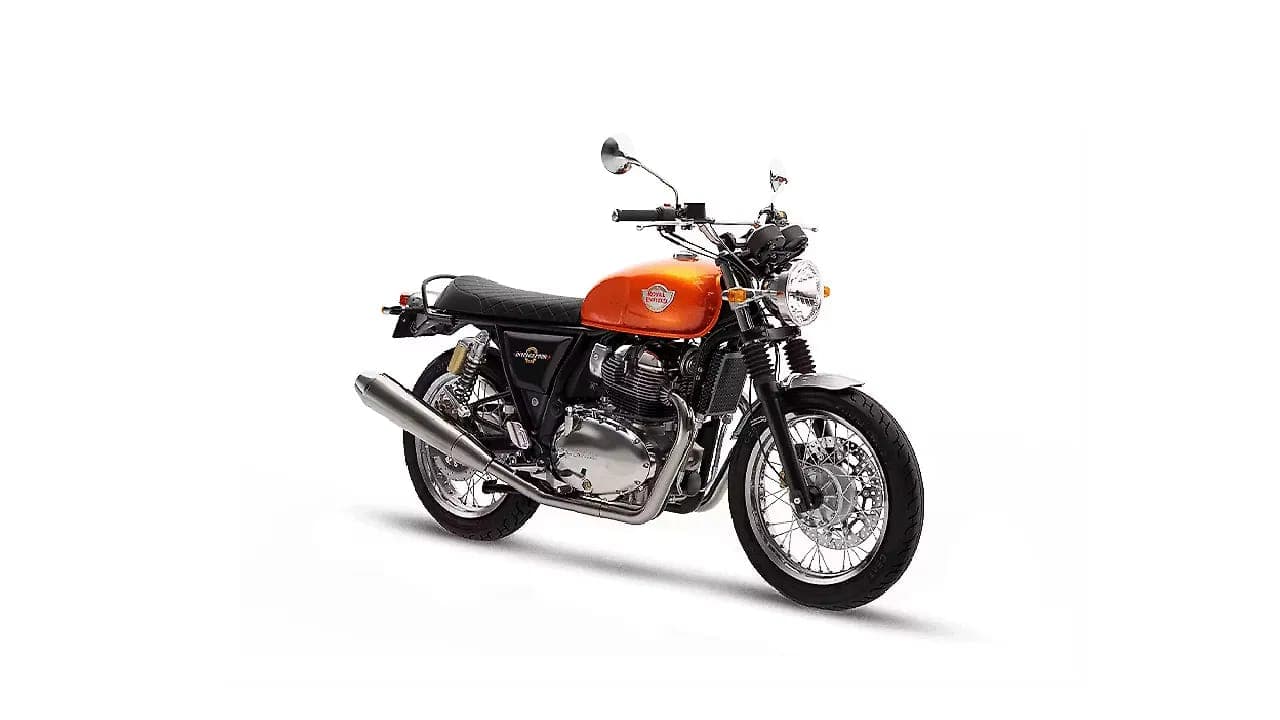 Royal Enfield Interceptor 650 right front three-quarter view