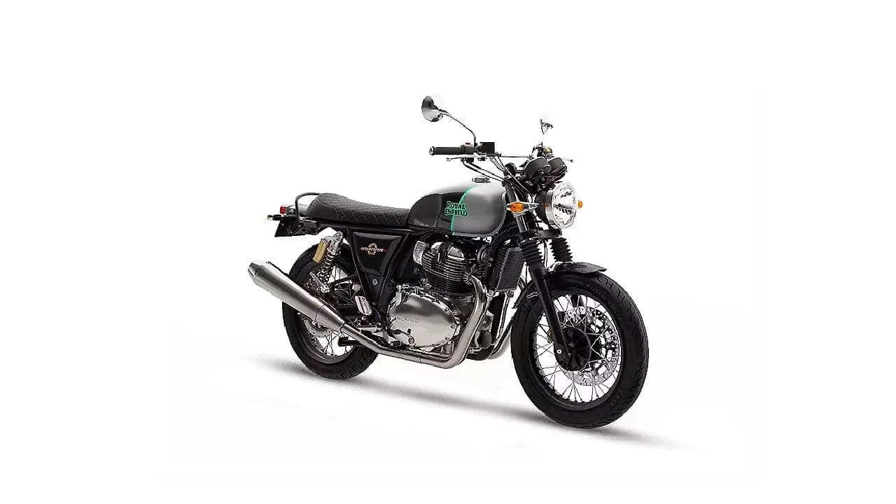 Royal Enfield Interceptor 650 right front three-quarter view