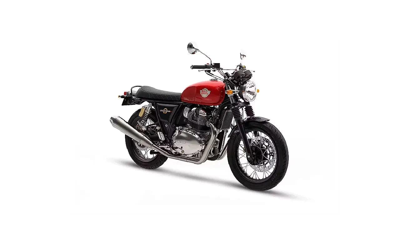 Royal Enfield Interceptor 650 right front three-quarter view
