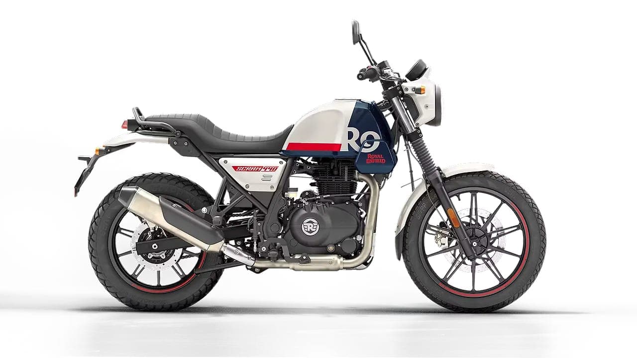 Royal Enfield Scram 440 right side view