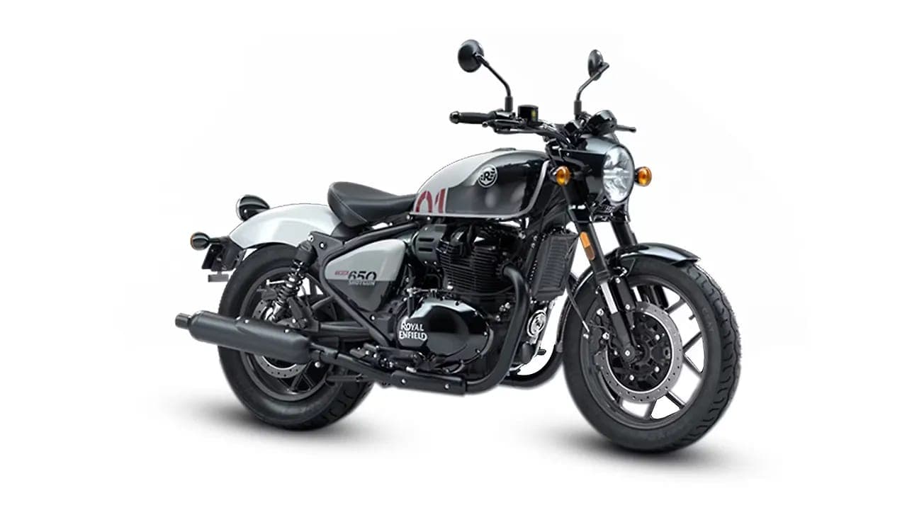 Royal Enfield Shotgun 650 right front three-quarter view