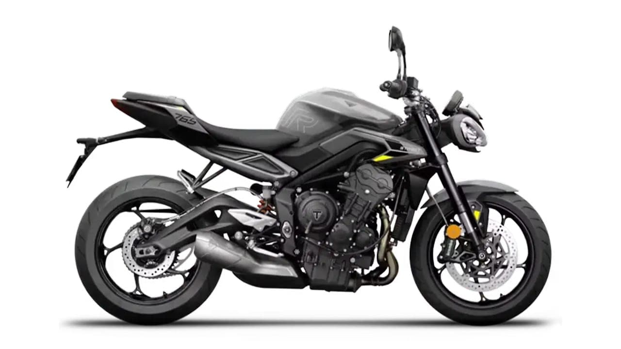 Triumph Street Triple R right side view
