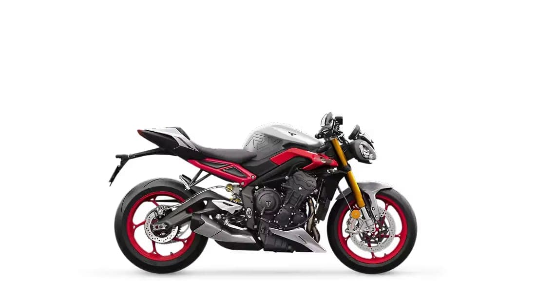 Triumph Street Triple RX standard view