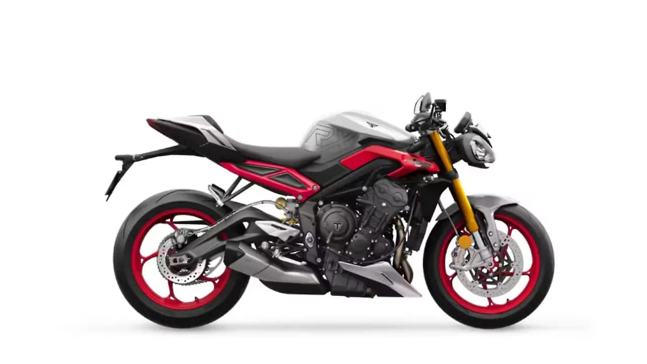 Triumph Street Triple RX right side view
