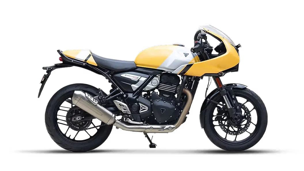 Triumph Thruxton 400 right side view