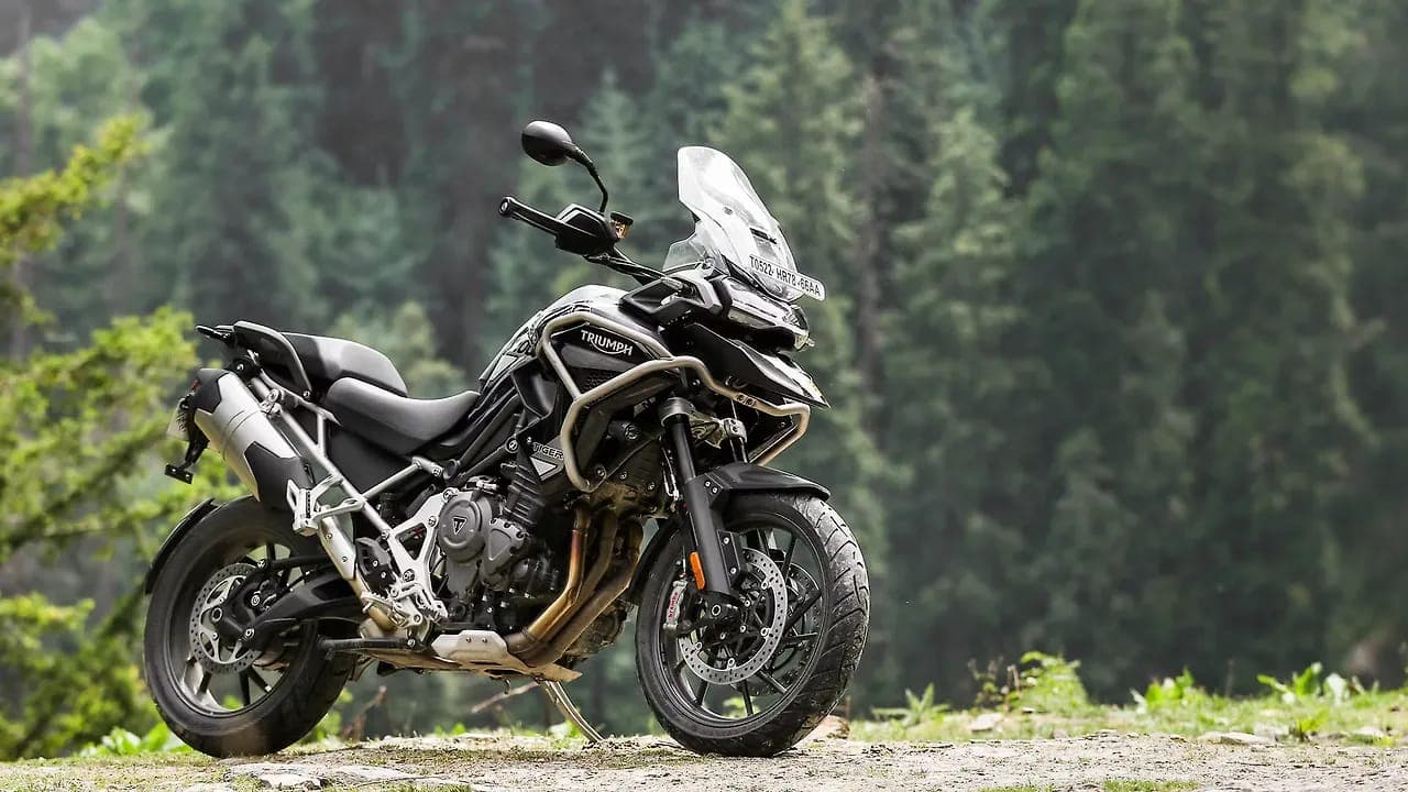 Triumph Tiger 1200 right front three-quarter view