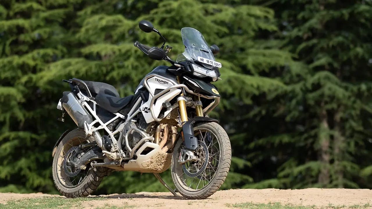 Triumph Tiger 1200 right front three-quarter view