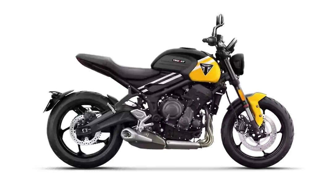 Triumph Trident 660 right side view