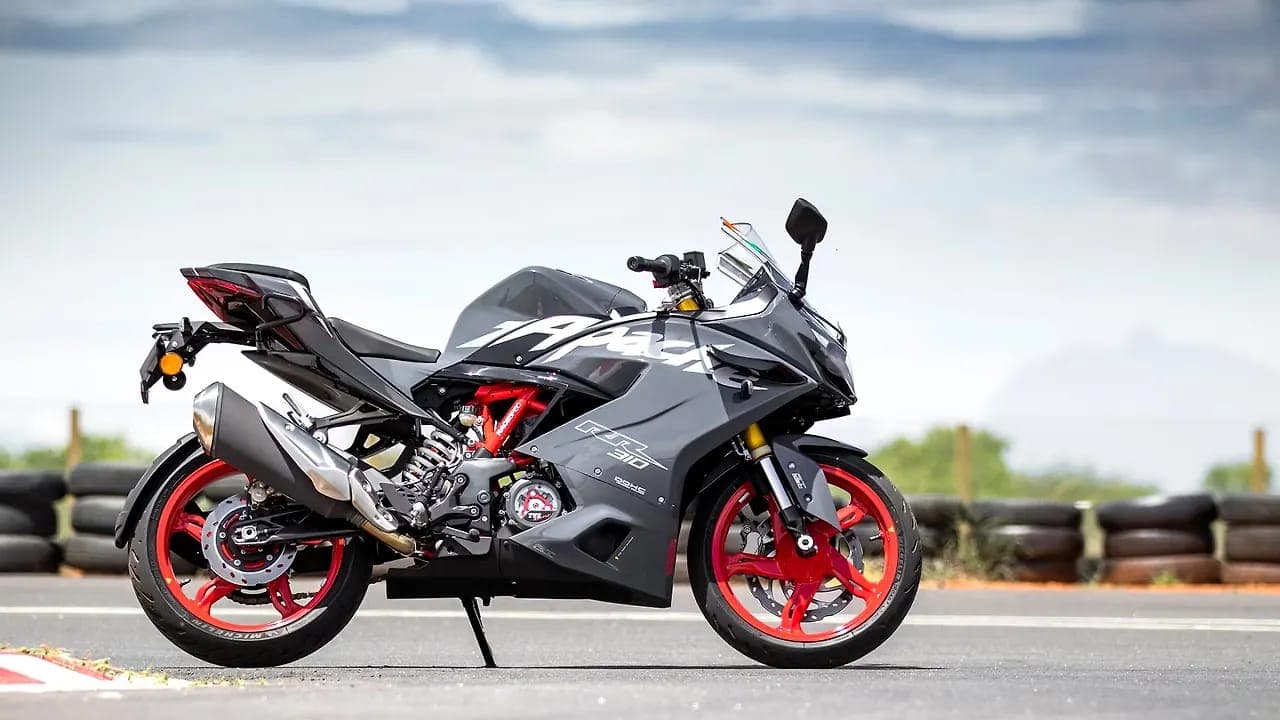 TVS Apache RR 310 right side view