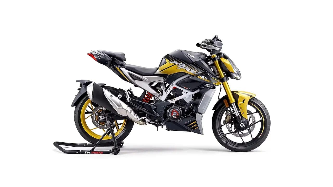 TVS Apache RTR 310 right side view