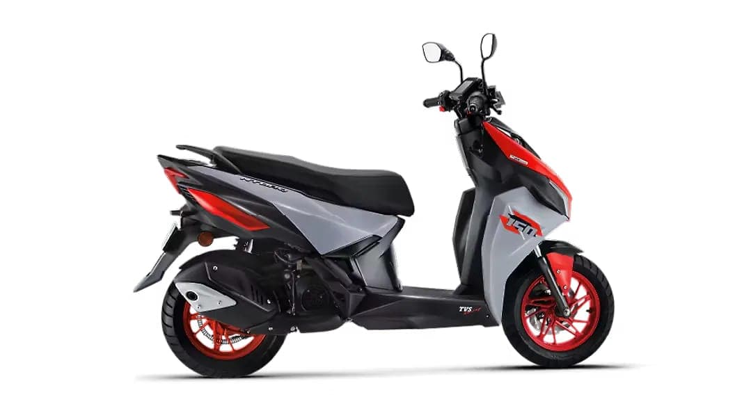 TVS Ntorq 150 right side view